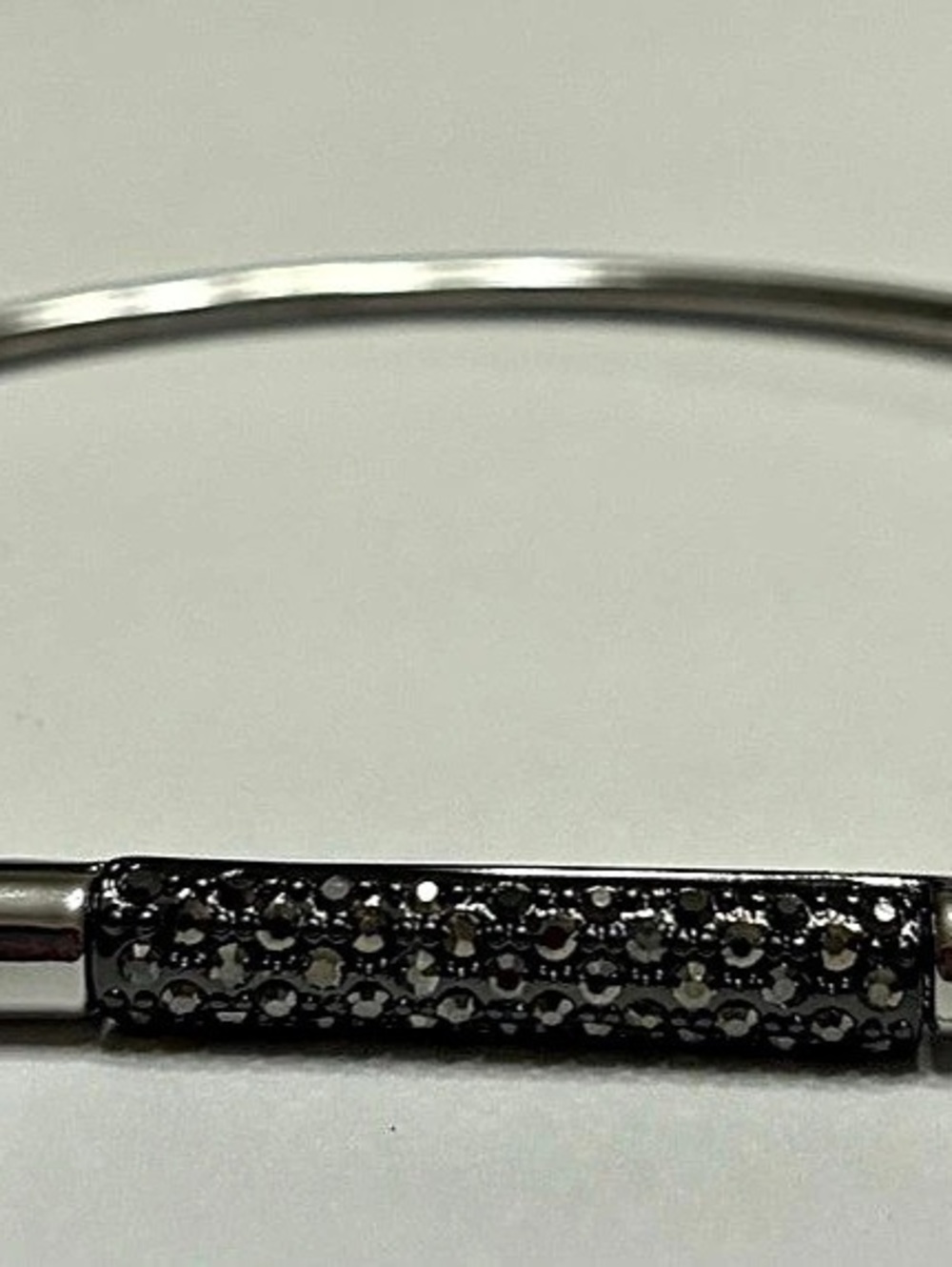 Silver & Black Bracelet Like New